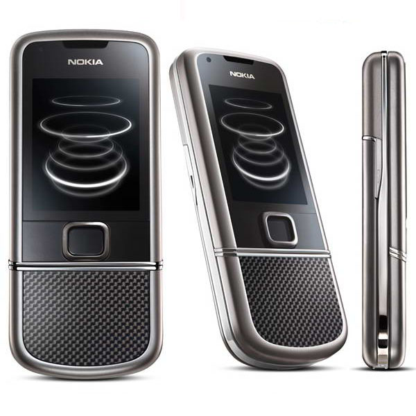 Nokia 8800 Carbon Arte – Titane Et Carbone – Téléphone Luxe Reconditionné (UMTS/OLED)