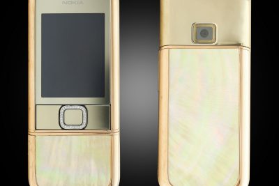 Nokia 8800E Rose Gold khảm trai đính đá