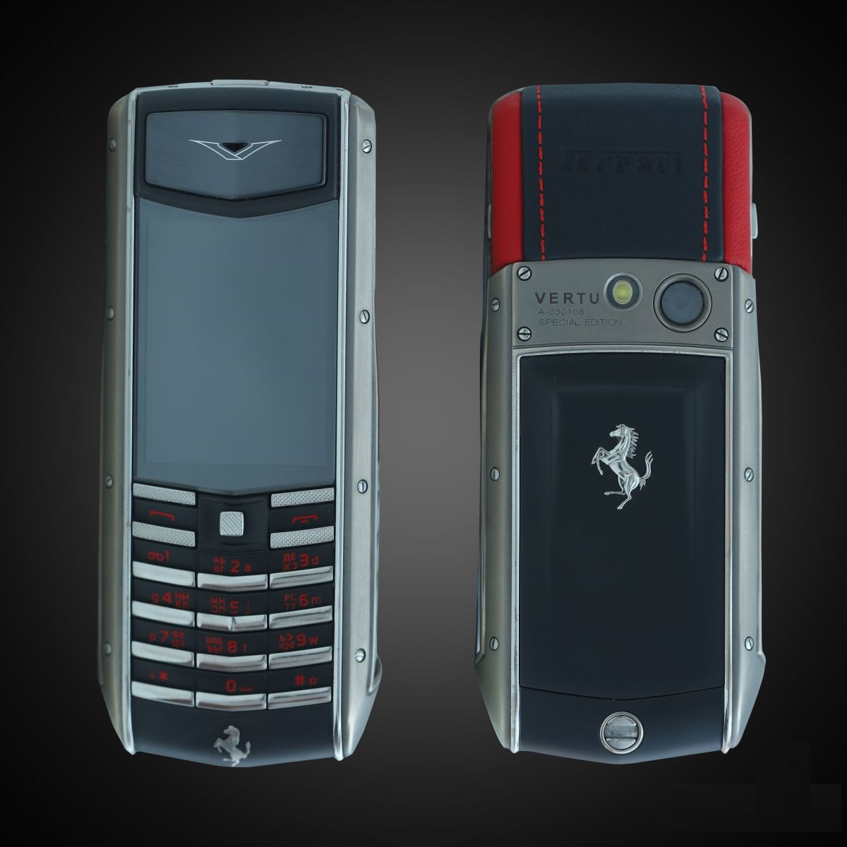 Vertu Ascent TI Ferrari Rosso Đẹp 98% Nguyên Bản