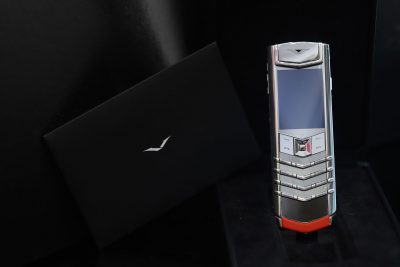 Vertu Signature S Siver Rose