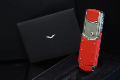 Vertu Signature S Siver Rose