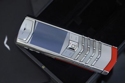 Vertu Signature S Siver Rose