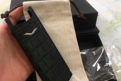 Bao Da Vertu chất liệu Cá Sấu Xịn Fullbox